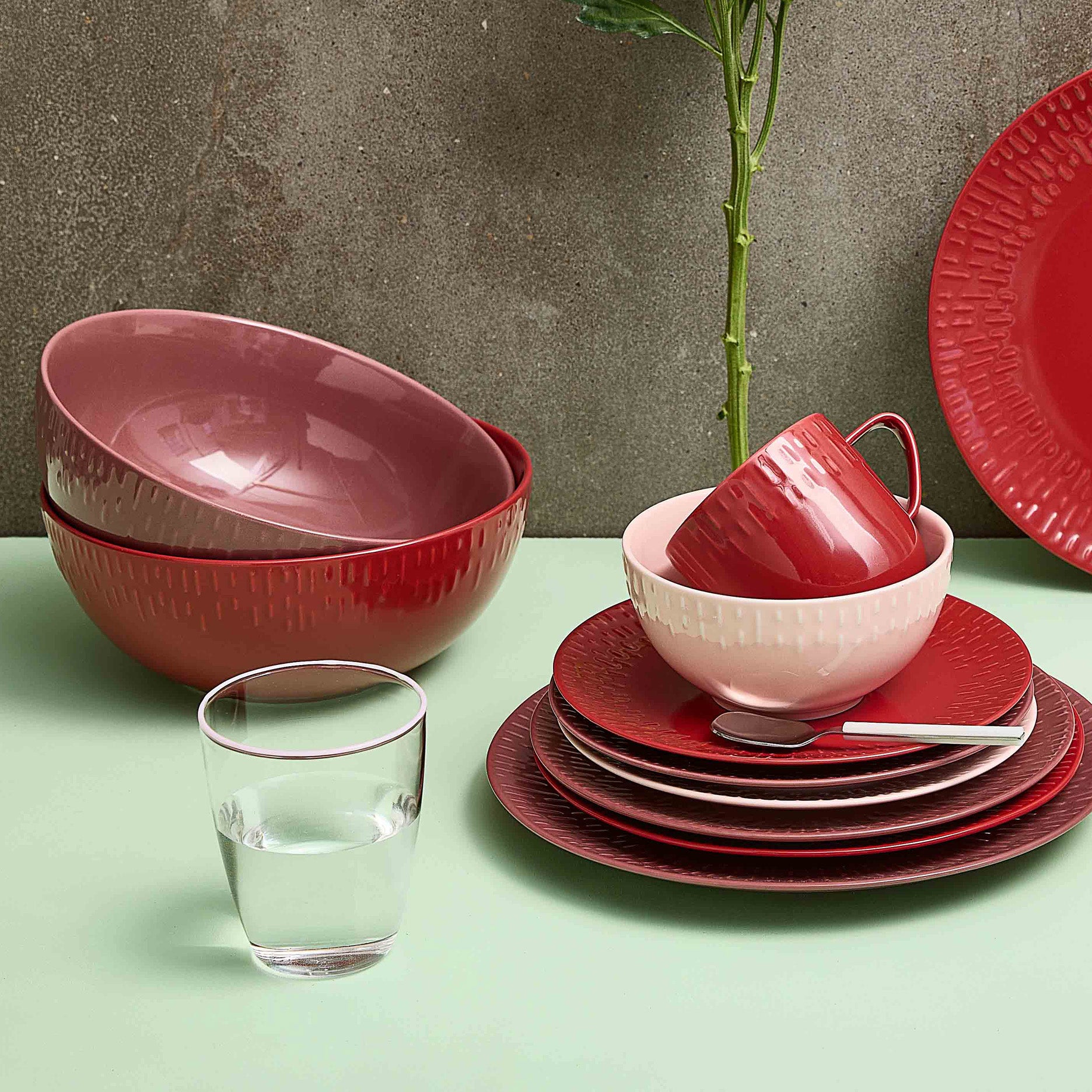 Life In Color Art drikkeglas candyfloss